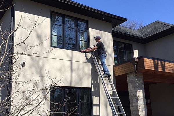 Residential window cleaning